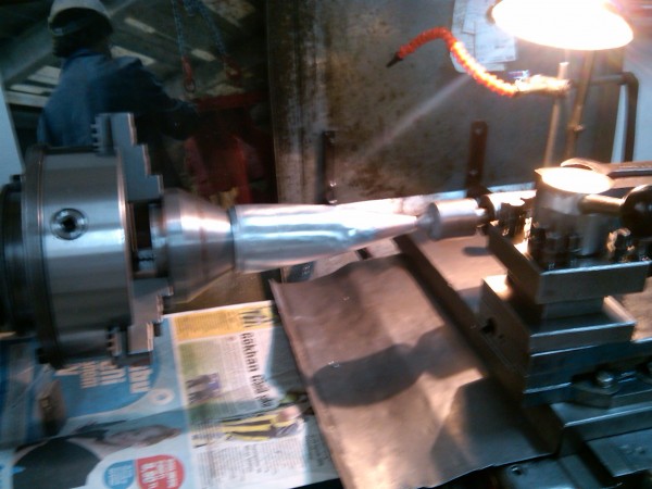 IMG00204-20110713-1953.jpg (528.55 KiB) Viewed 160636 times Machining of the jet bullet on the lath.